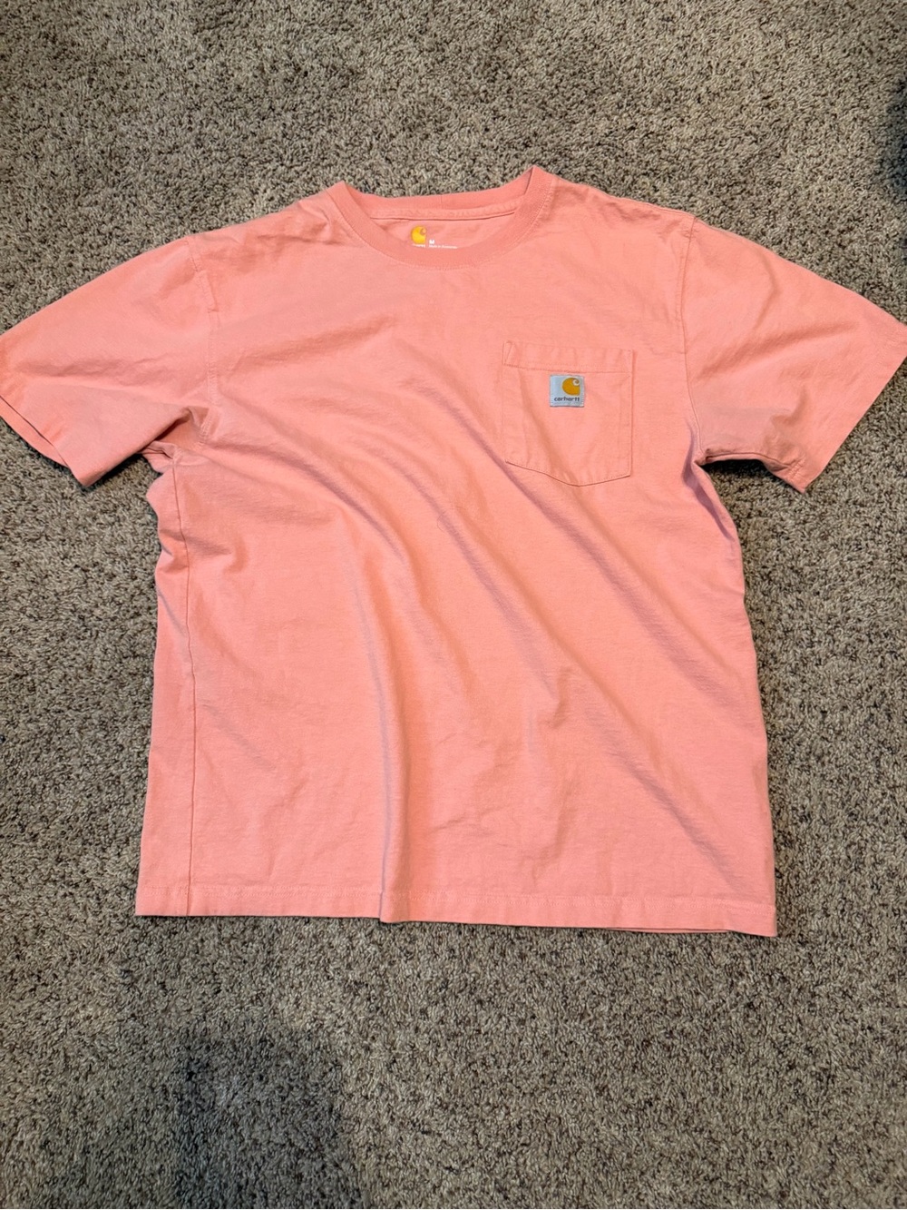 Carhartt Short Sleeve Pocket Tee - Light Orange